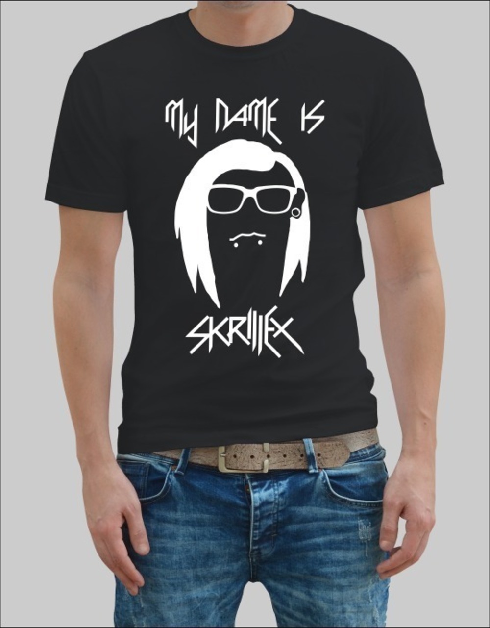 SKRILLEX TEE Black